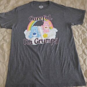Care Bears Charcoal Graphic Tee